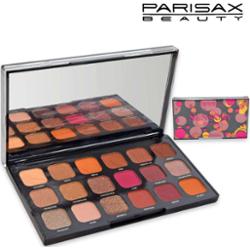 Paleta cieni do powiek Parisax, błyszczące kolory - paleta aux couleurs chatoyantes