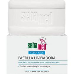 Przezroczysty kostka do mycia twarzy Sebamed 100g