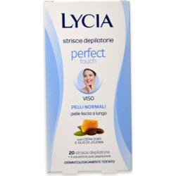 Lycia 20 plastrów do depilacji twarzy do skóry normalnej