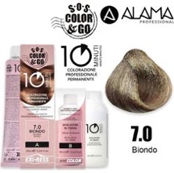 SOS color & go 10 minut 7.0 koloryzacja 10min zestaw duet 90 + 90 ml zestaw