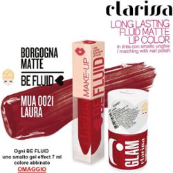 Pomadka w płynie Laura Burgundy Matte 4 ml
