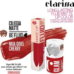 Bądź płynnym kolorem szminki cherry matowa wiśnia 4 ml