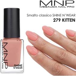Klasyczny lakier do paznokci Mnp połysk n'wear 279 kotek