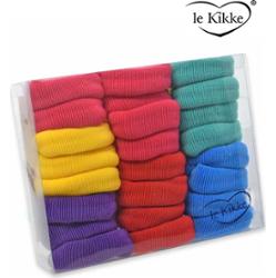 Le kikke mankiety średnica 6 grubość 2 cm mocne kolory opakowanie 24 sztuki