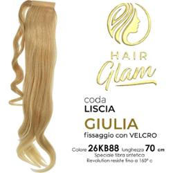 GIULIA HAIR GLAM OGON Z WŁÓKNEM NA RZEP REVOLUTION 26KB88 70cm