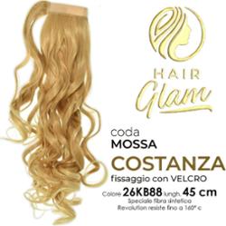 WŁOSY GLAM OGON COSTANZA MOSSA Z WŁÓKNEM NA RZEP REVOLUTION Długość 26KB88 45cm