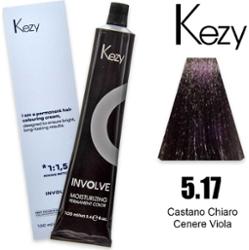 Kezy dotyczy koloru 100 ml jasnobrązowy popielaty fiolet 5.17