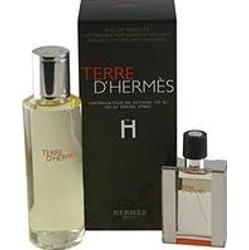 Hermes Zestaw prezentowy Terre D'Hermes Woda toaletowa 30 ml oraz uzupełnienie Terre D'Hermes 125 ml - 30 ml