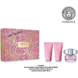 Versace zestaw jasnych kryształów edt50+bsg50+lumbl50