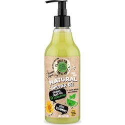 Organic Shop Skin Super Good Organic Green Tea & Golden Papaya naturalny żel pod prysznic z witaminami 500 ml