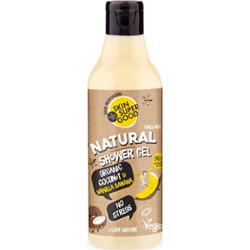 Natura Siberica Bardzo dobry żel do kąpieli dla skóry naturale Banan kokosowy 250 ml