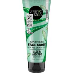Organic Shop Aloesowa maseczka do twarzy na noc 75ml