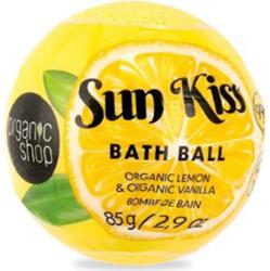 Natura Siberica Słoneczny Kiss Organiczna bomba do kąpieli cytrynowa 85g