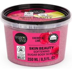 Organic Shop Wiśniowy Cukrowy Peeling Do Ciała 250ml