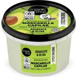 Organic Shop Maska do włosów zniszczonych z awokado 250ml