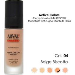 ARVAL ATEMPORA - Absolute Lift SPF20 n. 04 - podkład przeciwzmarszczkowy liftingujący w kolorze biszkoptowego beżu fl 30ml