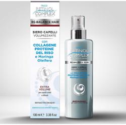 Retinol complex serum do włosów zwiększające objętość kolagen prot.ryż + moringa 100ml