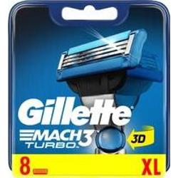 Gillette Mach 3 Turbo - Zapasowa głowica, 8 sztuk