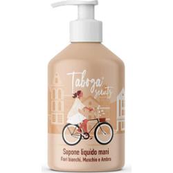 Taboga Mydło w płynie do rąk 280 ml z białymi kwiatami, piżmem i bursztynem