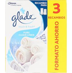 Dezodorant Glade One Touch, zapasy sprężynowe, 3 sztuki
