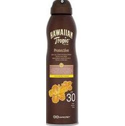 Hawaiian tropic Ochronny suchy olejek w sprayu SPF 30 - Suchy olejek do opalania - 177 ml
