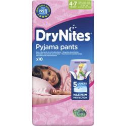 DRYNITES MAJTKI CHŁONNE BAMBINO JEDNORAZOWE Drynites 4-7 lat