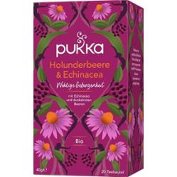 Pukka Herbatka ziołowa z czarnego bzu i jeżówki, 20 sztuk (40 g)