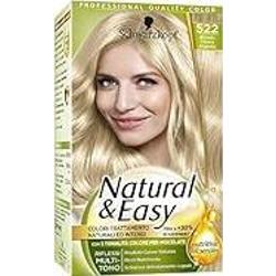 Testanera Farba do włosów trwała Natural & Easy N 522 Jasny Blond Srebrny