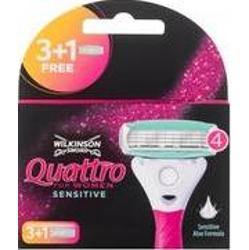 Wilkinson sword Quattro damskie Sensitive (6 sztuk)