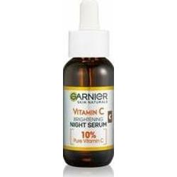 Garnier Skin Naturals Rozświetlające serum na noc z witaminą C - 30 ml