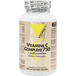 Vit'All+ Kompleks witaminy C 750 100 tabletek