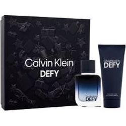 Calvin klein Zestaw prezentowy Defy Eau de Parfum EDP 50 ml i żel pod prysznic 100 ml