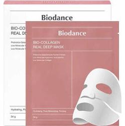 Bio-Collagen Real Deep Maska do twarzy z kolagenem, 4 sztuki