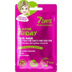 7 days Maska do twarzy 7 Dni - Blazing Friday 1 sztuka