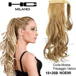 Hc milano Noemi końcówka falowana mocowanie na rzep jasny blond 8.0