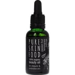Pure skin food Olej Beauty Bio - Skóra zanieczyszczona i mieszana, 30 ml