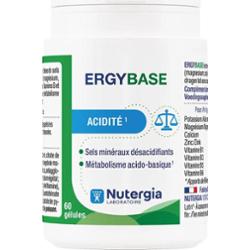 Nutergia Ergybase Kwasowość 60 Kapsułek