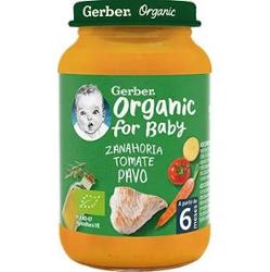 Gerber Organic Pomidor Marchew Indyk 1U 190g