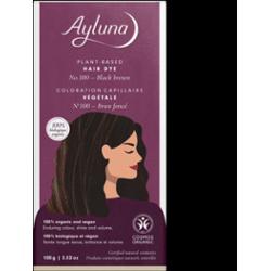 Ayluna Barwnik roślinny czarny brąz nr.100 100 g