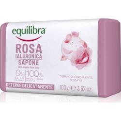 Equilibra Mydło roślinne Hialuron Rose 100g