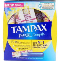Tampax Bufor zwykły Pearl 18 jednostek