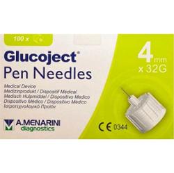 Menarini Glucoject Igła do insuliny 32gx4mm 100U