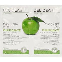 Delidea Organiczna maska do twarzy z jabłkiem i bambusem 20 ml