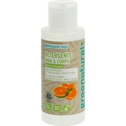 Greenatural Mydło do rąk i ciała Mięta i Pomarańcza 100 ml