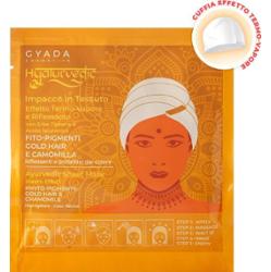 Gyada cosmetics Hyalurvedic Ayurvedic Fabric Pack Odblaskowe Złote Włosy 60ml