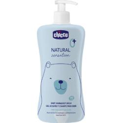 Chicco Natural Sensation Baby szampon i żel pod prysznic dla dzieci od urodzenia 0+ 500 ml