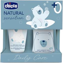 Chicco Natural Sensation Zestaw higieniczno-kąpielowy 2 sztuki