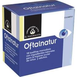 Chusteczki do oczu El Natural Oftalnatur 15 chusteczek