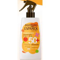 Instituto Español Krem do opalania w sprayu dla dzieci Spf50+ 300ml Skóra wrażliwa