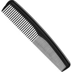Eurostil Batidor Grzebień Czarny Czarny 15 cm 1szt